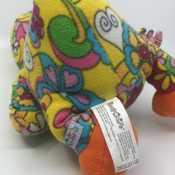 Plushalicious Paisley Colourful Sitting Duck 2011 Geoffrey Toys R Us - Picture 6 of 10